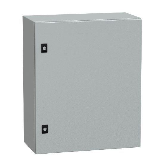 Imagem de Spacial CRN plain door with mount.plate. H600xW500xD250 IP66 IK10 RAL7035..