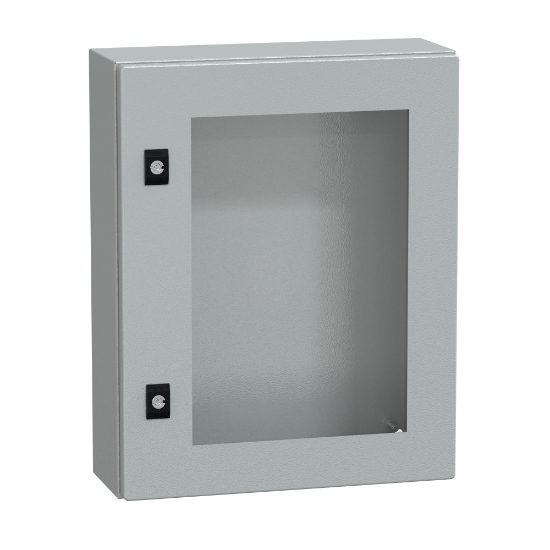 Imagem de Spacial CRN tspt door w/o mount.plate. H500xW400xD150 IP66 IK08 RAL7035..