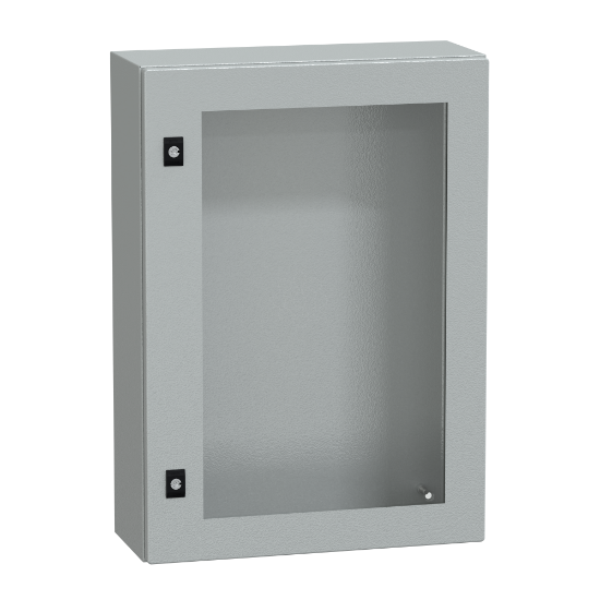 Imagem de Spacial CRN tspt door w/o mount.plate. H700xW500xD200 IP66 IK08 RAL7035..
