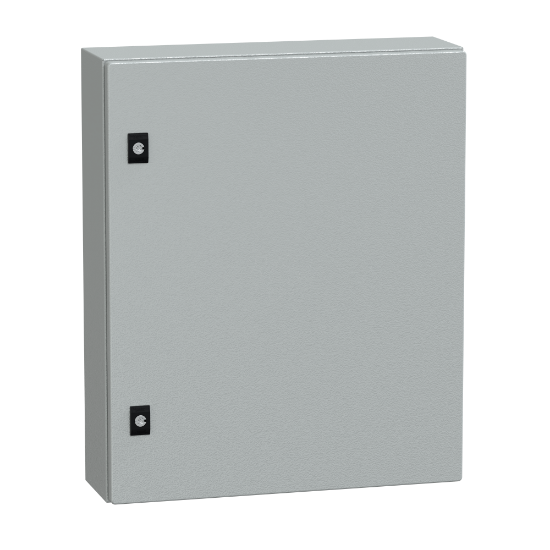 Imagem de Spacial CRN plain door with mount.plate. H600xW500xD150 IP66 IK10 RAL7035..