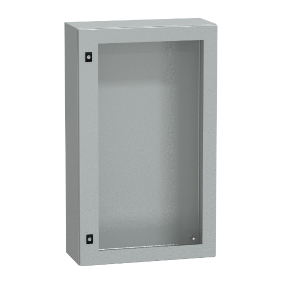 Imagem de Spacial CRN tspt door w/o mount.plate. H1000xW600xD250 IP66 IK10 RAL7035..