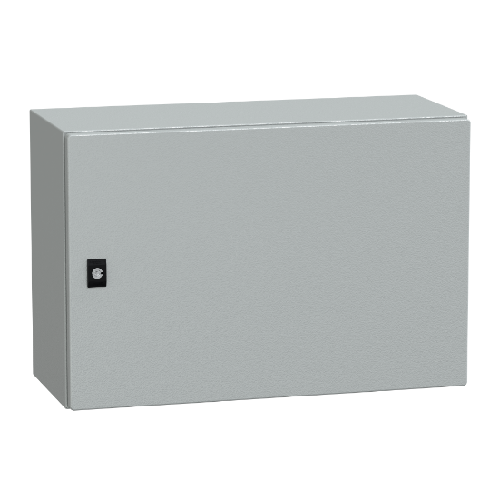 Imagem de Spacial CRN plain door with mount.plate. H400xW600xD250 IP66 IK10 RAL7035..