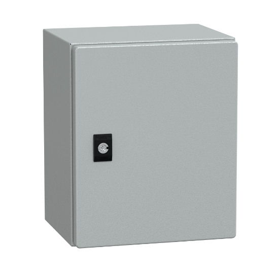 Imagem de Spacial CRN plain door with mount.plate. H300xW250xD200 IP66 IK10 RAL7035..