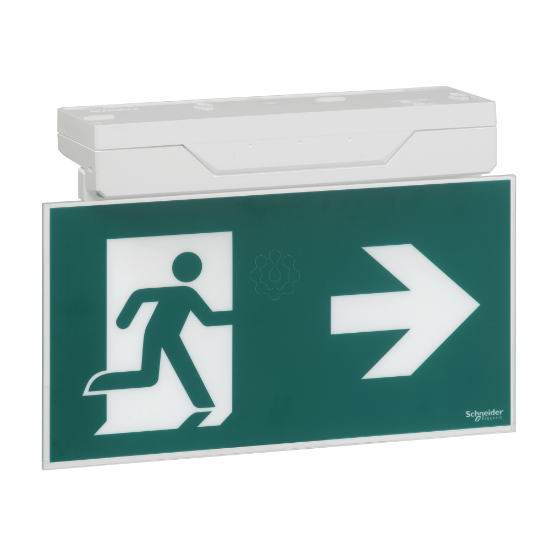 Imagem de Emergency exit sign, Exiway Smartexit Activa, self-diagnostics, maintained, 32 m, 1 h 30 m