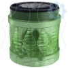 Imagem de Unidade led iluminada para luzes de torre modular, verde, ø60, fija, ip65, 24 v ac/dc