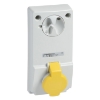 Imagem de Unika interlocked socket - 32 A - 3P + E - 100...130 V AC - IP44 - panel