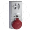 Imagem de Unika interlocked socket - 16 A - 2P + E - 380...415 V AC - IP65 - panel