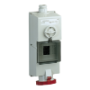 Imagem de Isoblock interlocked socket - 63 A - 3P + N + E - 380...415 V AC - IP65 - wall