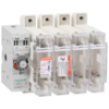 Imagem de interruptor seccionador para fusíveis TeSys GS2N - 4P 250A tamanho 1 esquerdo