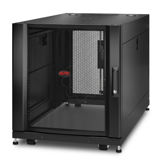Imagem de APC NetShelter SX 12U Server Rack Enclosure 600mm x 1070mm w/ Sides Black