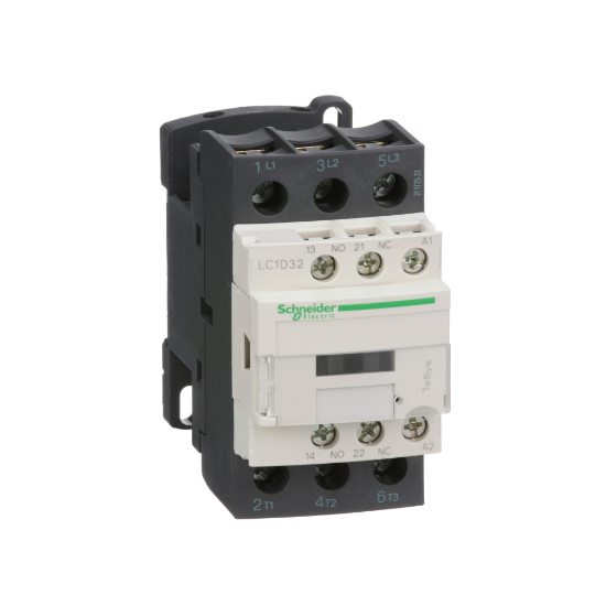 Imagem de Contactor Tesys D   3P3 NA   AC 3   = 440 V 32 A   240 V CA 50/60 Hz bobina