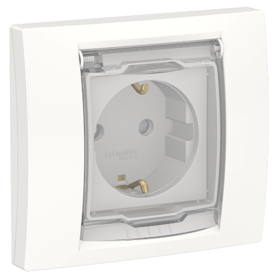 Imagem de Nova Unica - Tomada 2P+T - IP44 - 16A - Branco