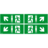 Imagem de Exiway Smartled - 24m - ISO 45° pictograms FOR PICTOSCREEN - 4 pictos