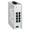 Imagem de ConneXium Premium Unmanaged Switch - 8 portas de cobre + 1 porta de fibra multimodo