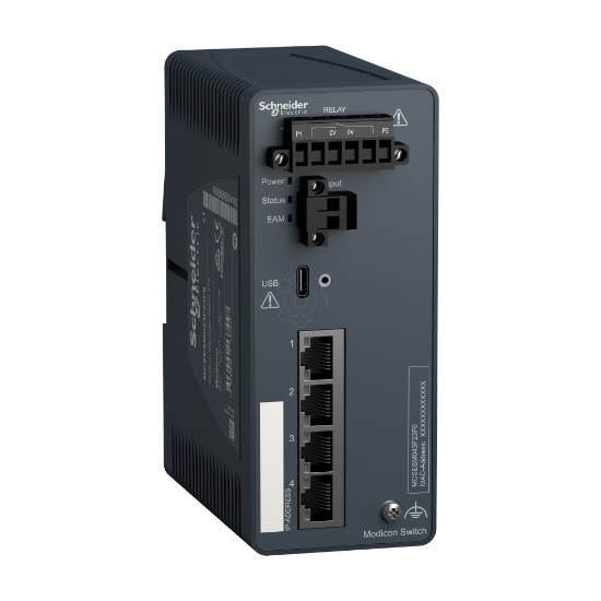 Imagem de Modicon Managed Switch - 4 portos para cobre