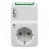 Imagem de Protetor de sobretensões, APC Essential SurgeArrest, 1 Saída, 230V, Carregador 2 USB, Tomada 2P+T