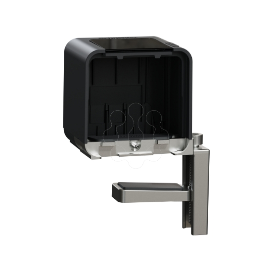 Imagem de Nova Unica system - Módulos Kit Suporte Final Mesa Antracite