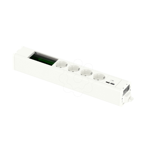Imagem de Nova Unica system - Módulos 4 2PT + USB A e C + VDI Branco