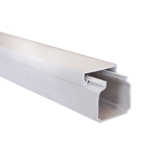 Imagem de Dexson - mini trunking - 25x25 mm - 1 compartment - w/o adhesive - PVC - white