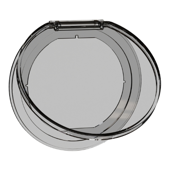 Imagem de Nova Unica system - Tampa transparente, tomada secretária XS