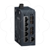 Imagem de Modicon Unmanaged Switch - 6 ports for copper + 2 ports for fiber optic - multi mode