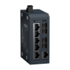 Imagem de Modicon Unmanaged Switch - 6 ports for copper + 2 ports for fiber optic - multi mode