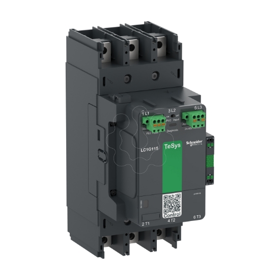 Imagem de Contactor TeSys LC1G 185A 440V 3P AC3 Avançado 200-500V bobina CA-CC