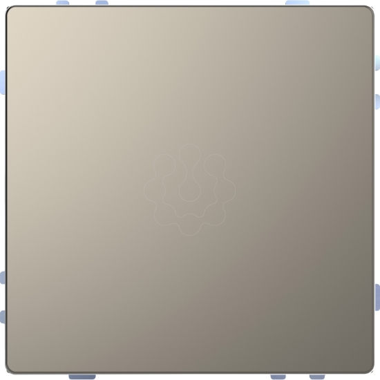 Imagem de Push-button Pro Nickel metal D-Life, sensor temperatura, modo touchless