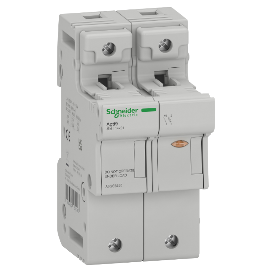 Imagem de Porta Fusível  SBI - 1P+N - 50A - 14 x 51mm