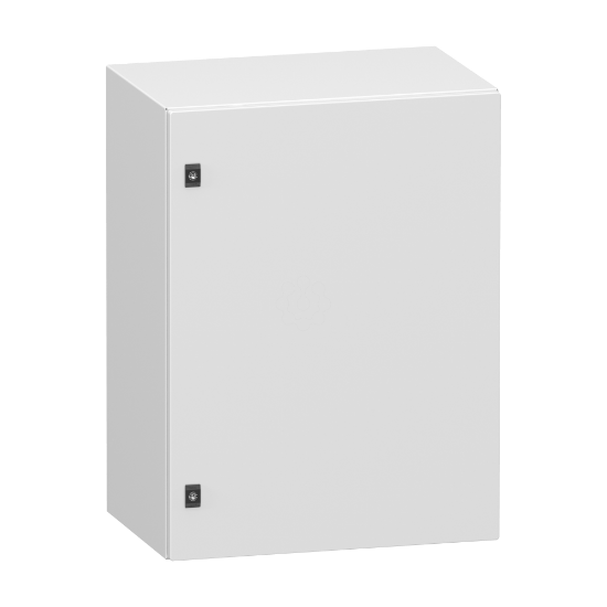 Imagem de Spacial CRN porta plena   Sem platina  montagem.H8xW6xD4 IP66 IK10 RAL7035.