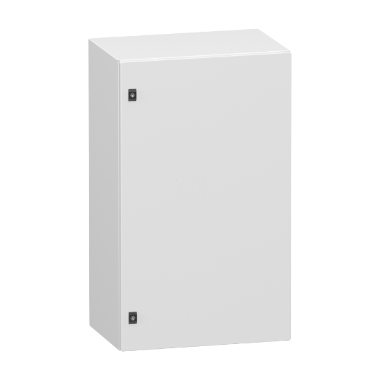 Imagem de Spacial CRN porta plena   Sem platina  montagem. H1xW6xD4 IP66 IK10 RAL7035.