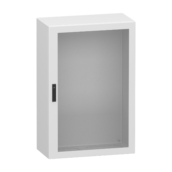 Imagem de Spacial CRN porta transp. Sem  platina  montagem.H12xW8xD4 IP66 IK8 RAL7035