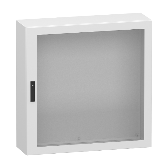 Imagem de Spacial CRN porta transp. Sem platina  montagem. H1xW1xD3 IP66 IK8 RAL7035