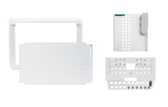 Imagem de ATI Gama e régua p/saídas 2REP 4PC 4CC 2FO branco