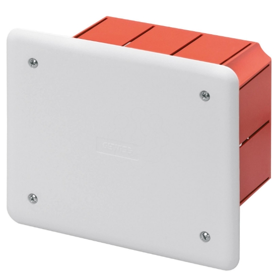 Imagem de Caixa de Derivação Encastrar 118x96x70 Tampa Branca