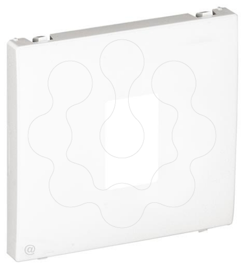 Imagem de CENTRO PARA TOMADA RJ45 PRETO MATE