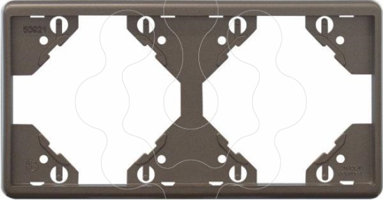 Imagem de ESPELHO DUPLO HORIZONTAL GRAFITE