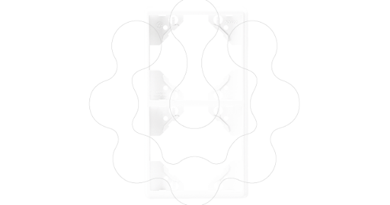 Imagem de ESPELHO DUPLO VERTICAL PRETO MATE