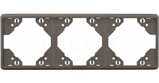 Imagem de ESPELHO TRIPLO HORIZONTAL GRAFITE