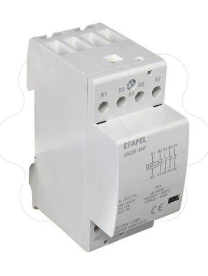 Imagem de CONTACTOR TETRAPOLAR - 4NA - 230V~ - 25A