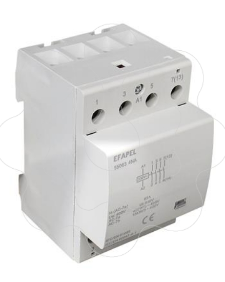 Imagem de CONTACTOR TETRAPOLAR - 4NF - 230V~ - 63A