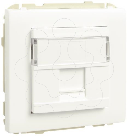 Imagem de ARO C/ MÓDULO 1 SAÍDA P/ CONETOR RJ45 PT MATE