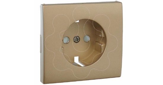 Imagem de CENTRO SCHUKO C/OBTURADOR CHAMPANHE