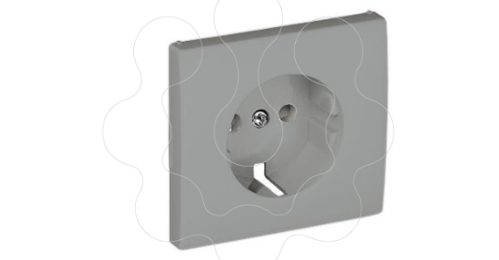 Imagem de CENTRO SCHUKO C/OBTURADOR PRATA