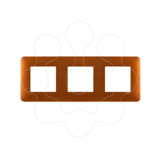 Imagem de ESPELHO QUÁDRUPLO BRANCO MATE