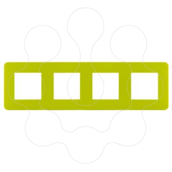 Imagem de ESPELHO QUÁDRUPLO VERDE