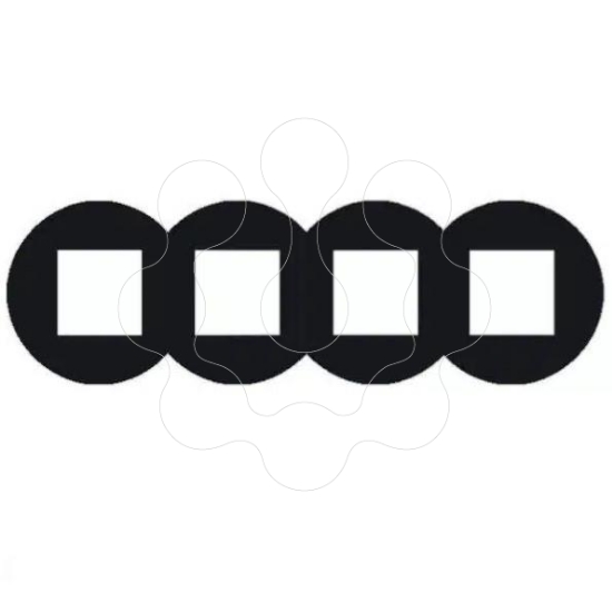 Imagem de ESPELHO QUÁDRUPLO DESENHO SIZA VIEIRA PT MATE