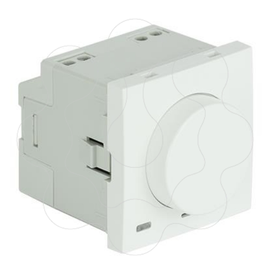 Imagem de REGULADOR DE LUZ RLC ROTATIVO - 2 MÓD BRANCO