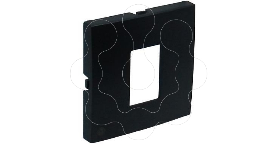 Imagem de CENTRO P/TOMADA RJ45 PRETO MATE