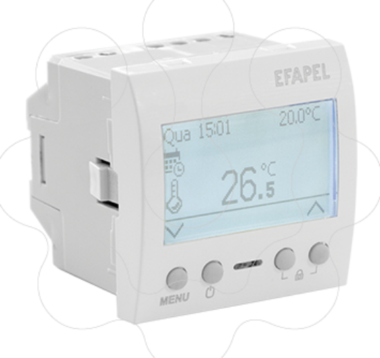 Imagem de CRONOTERMOSTATO MULTIFUNCIONAL - 2MÓD BRANCO